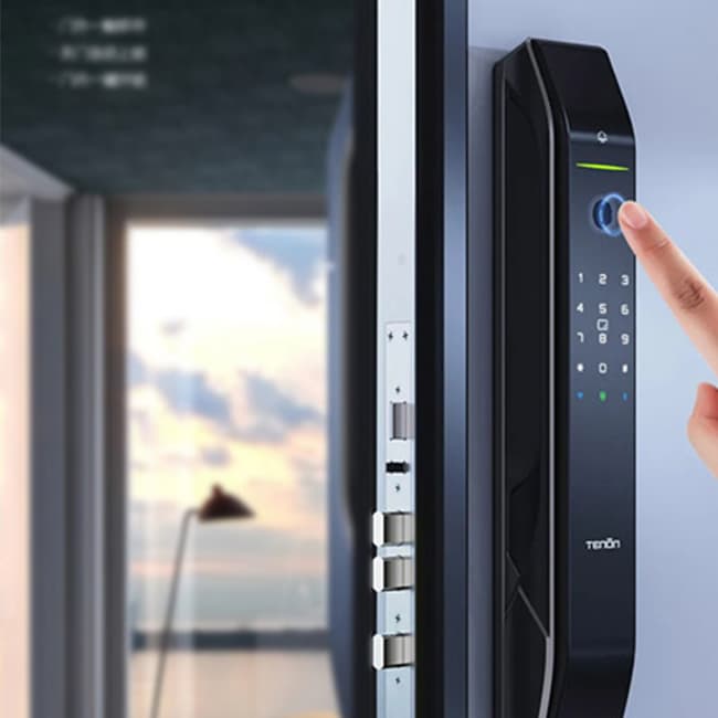 亞太天能A7全自動指紋鎖 獨家專利款全自動鎖體