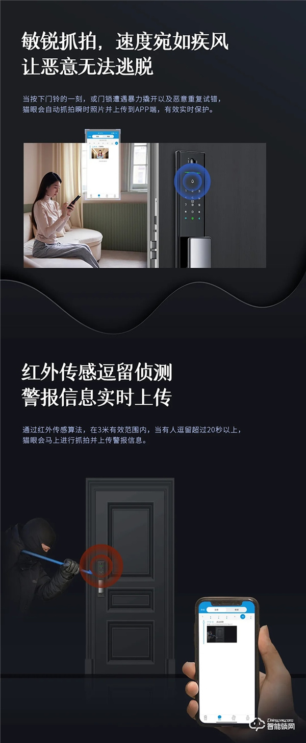 新品首發(fā) | 智屏貓眼全自動智能鎖A5p震撼來襲！